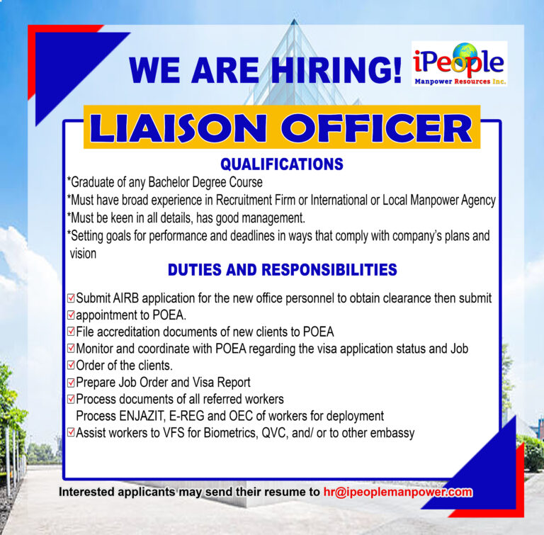 Hiring Liaison Officer